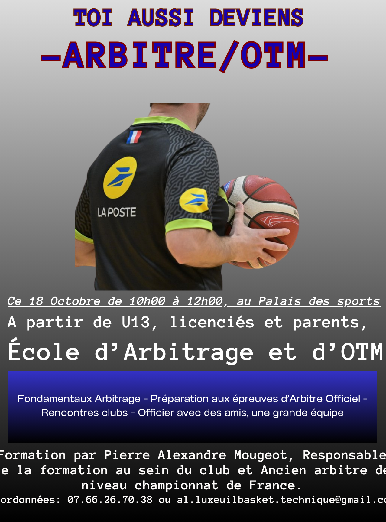 Formation ARBITRES / OTM